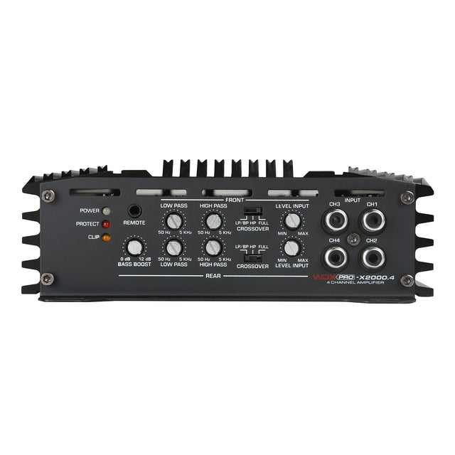 WDX PRO-X2000.4 : WDX PRO-X 4 x 300W , 4-channel amplifier