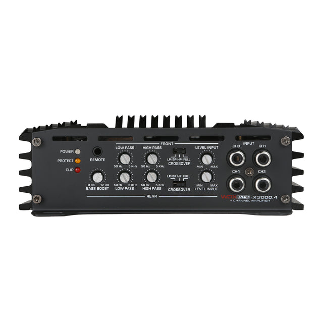 WDX PRO-X3000.4 : WDX PRO-X 4 x 500W , 4-channel amplifier