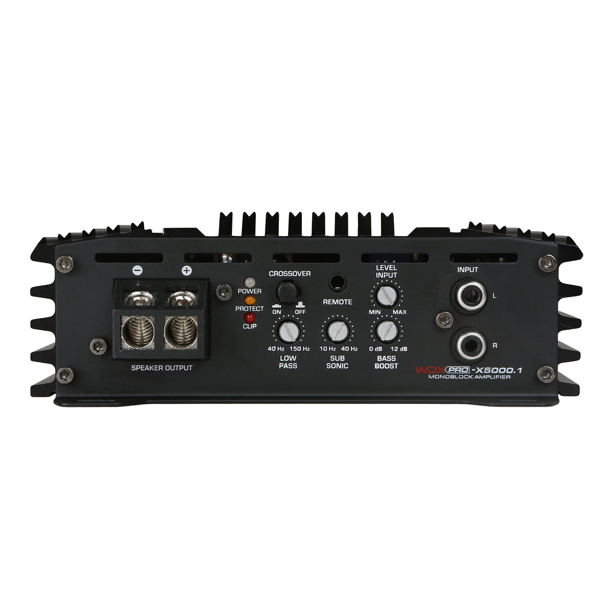 WDX PRO-X5000.1 : WDX PRO-X 1 x 5000W Class D Mono amplifier