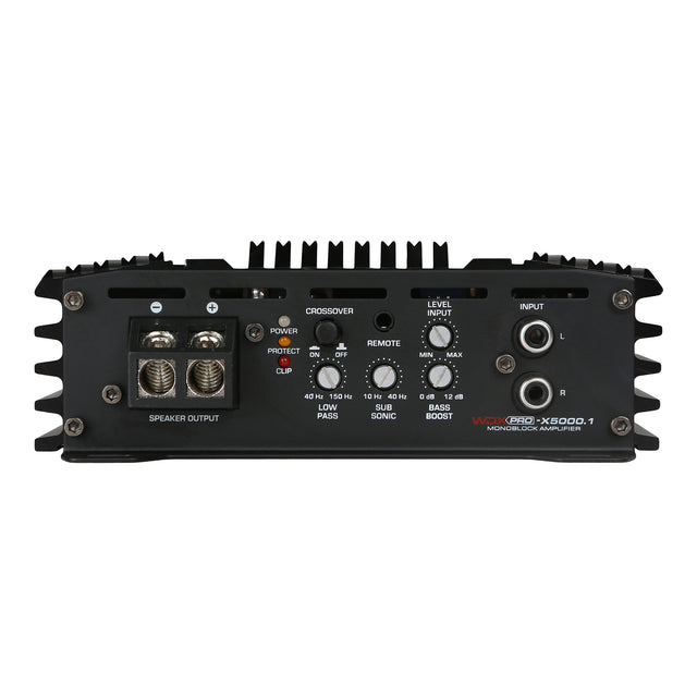 WDX PRO-X5000.1 : WDX PRO-X 1 x 5000W Class D Mono amplifier
