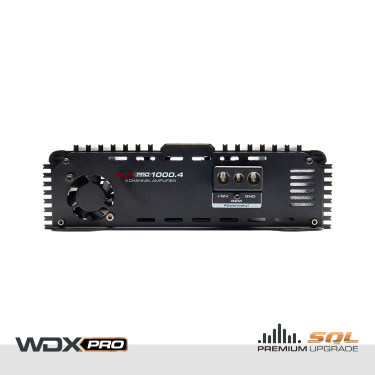 WDX PRO1000.4 : 4-Channel Full-Range Class D Amplifier