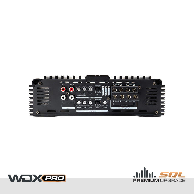 WDX PRO2000.4 : 4-Channel Full-Range Class D Amplifier