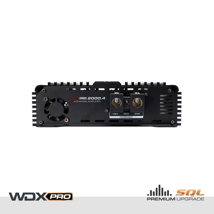 WDX PRO2000.4 : 4-Channel Full-Range Class D Amplifier