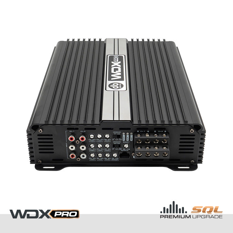 WDX PRO2500.5 : 5-Channel Full-Range Class D Amplifier – DB Drive