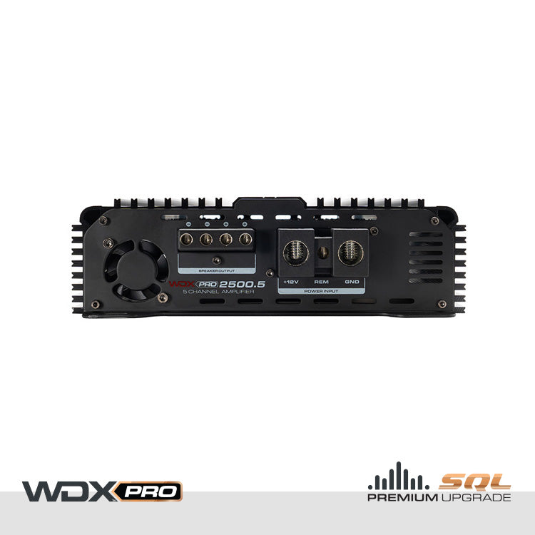 WDX PRO2500.5 : 5-Channel Full-Range Class D Amplifier