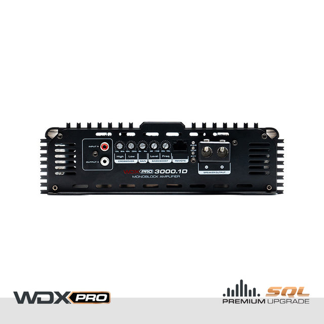 WDX PRO3000.1D : Mono Full-Range Class D Amplifier