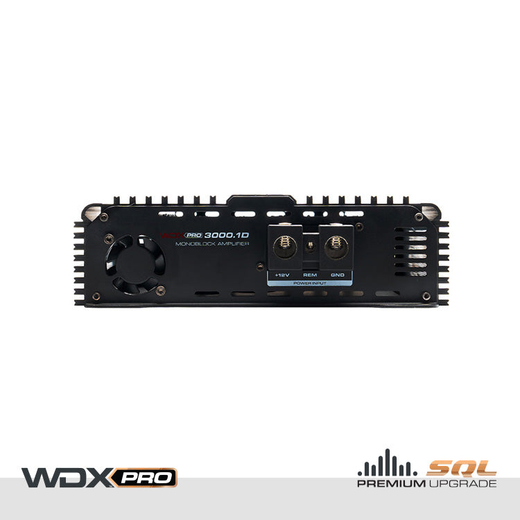 WDX PRO3000.1D : Mono Full-Range Class D Amplifier