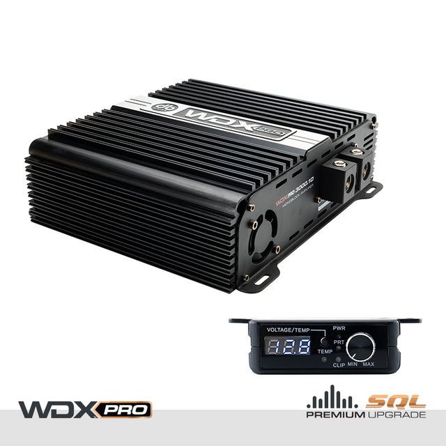 WDX PRO3000.1D : Mono Full-Range Class D Amplifier