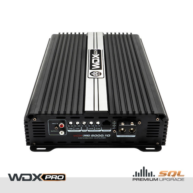 WDX PRO5000.1D : Mono Full-Range Class D Amplifier