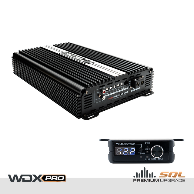 WDX PRO5000.1D : Mono Full-Range Class D Amplifier