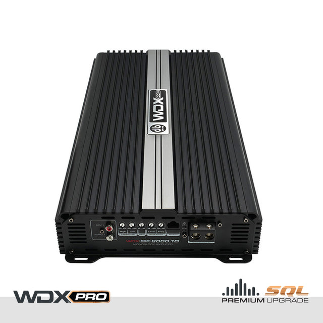 WDX PRO8000.1D : Extended Range Class D Monoblock Amplifier