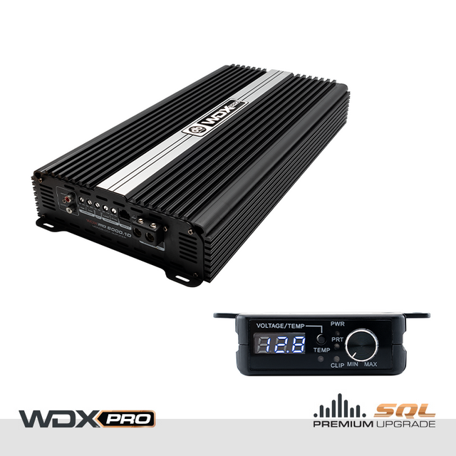 WDX PRO8000.1D : Extended Range Class D Monoblock Amplifier