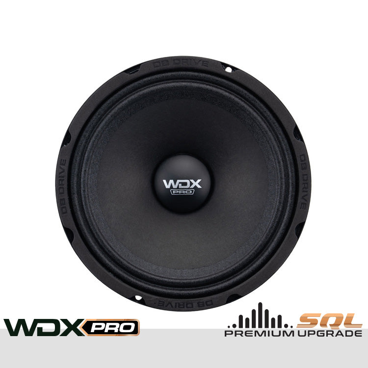 WDXPRO8/6NC.4 : 6.5" Neo-Charged PRO Audio Midbass (1 Pair)