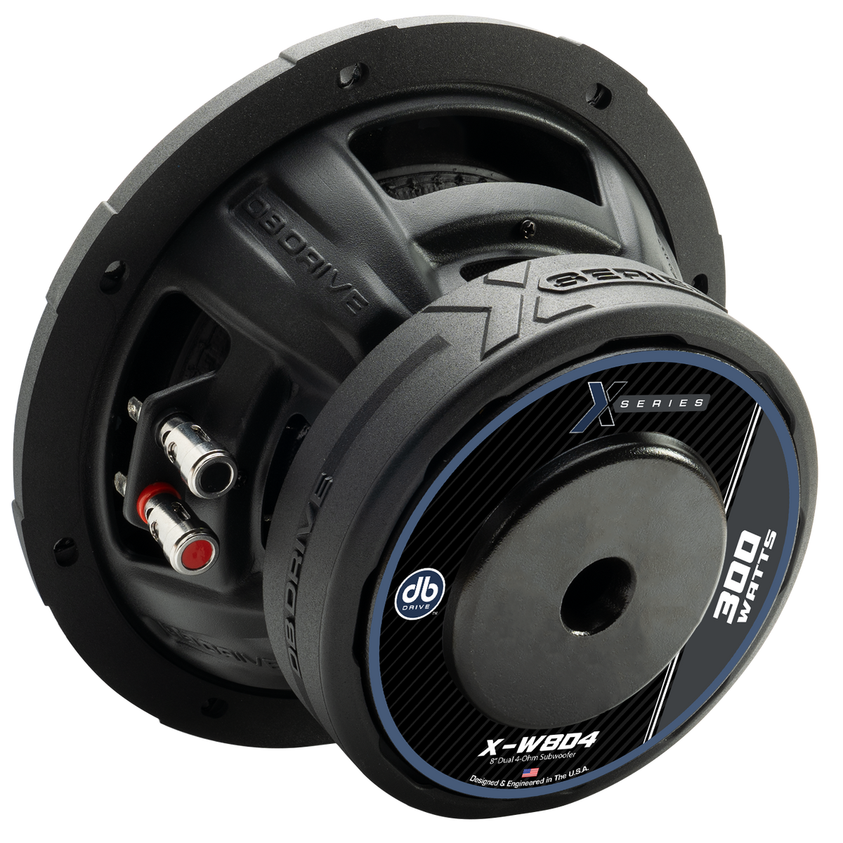 PRO-KSUB2000 : Dual 8” Subwoofer ,Mono Amplifier and 4 Gauge Wiring kit Bass package