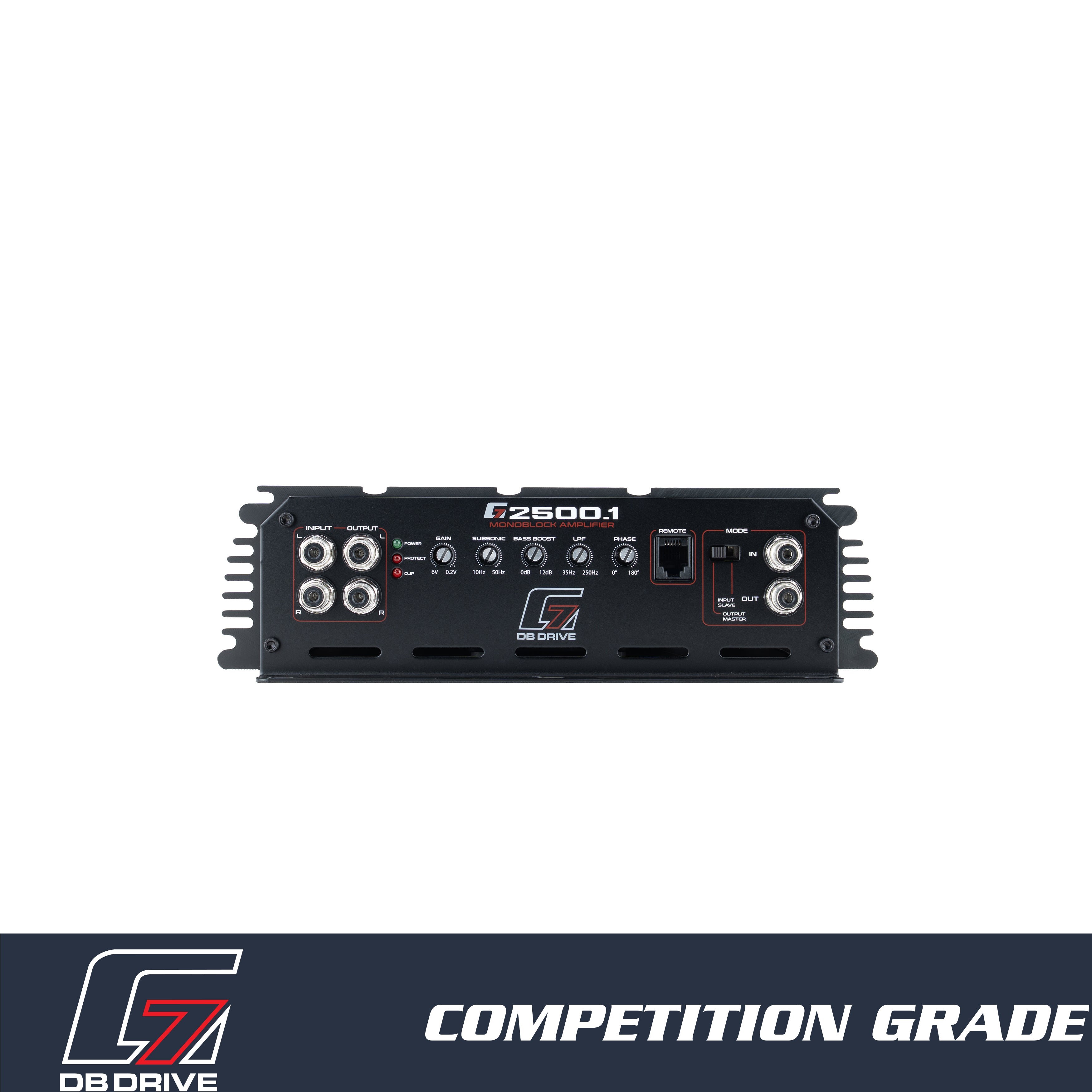 G7 2500.1 : Mono Class D Amplifier – DB Drive