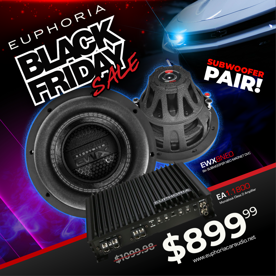 8" Subwoofer Bundle