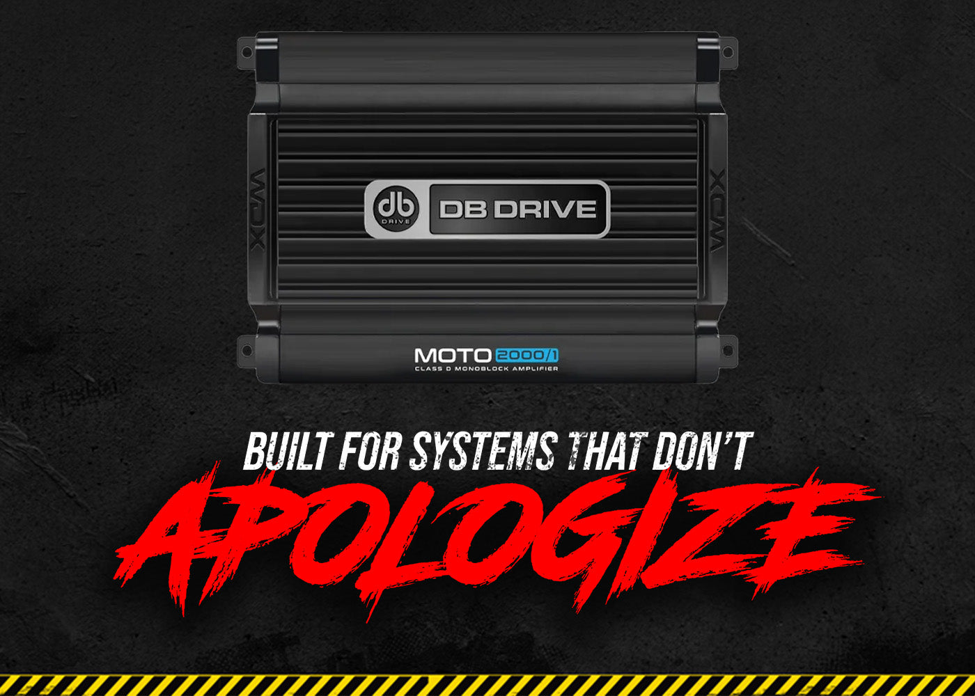 MOTO2000/1 : WDX MOTO Mono Amplifier
