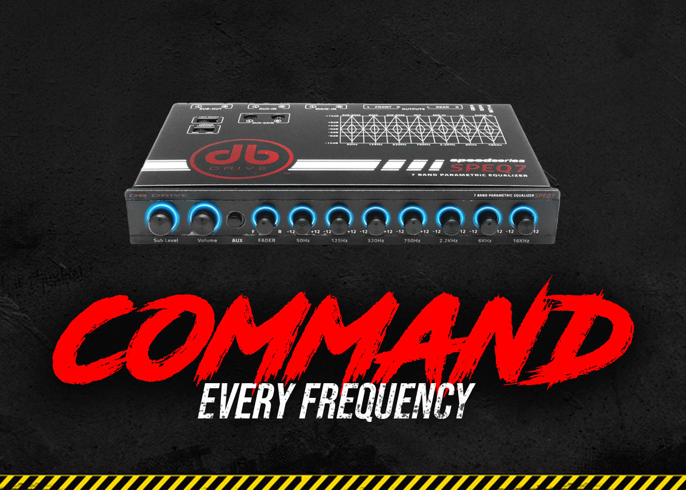 SPEQ7 : 7 Band Equalizer / Line Driver