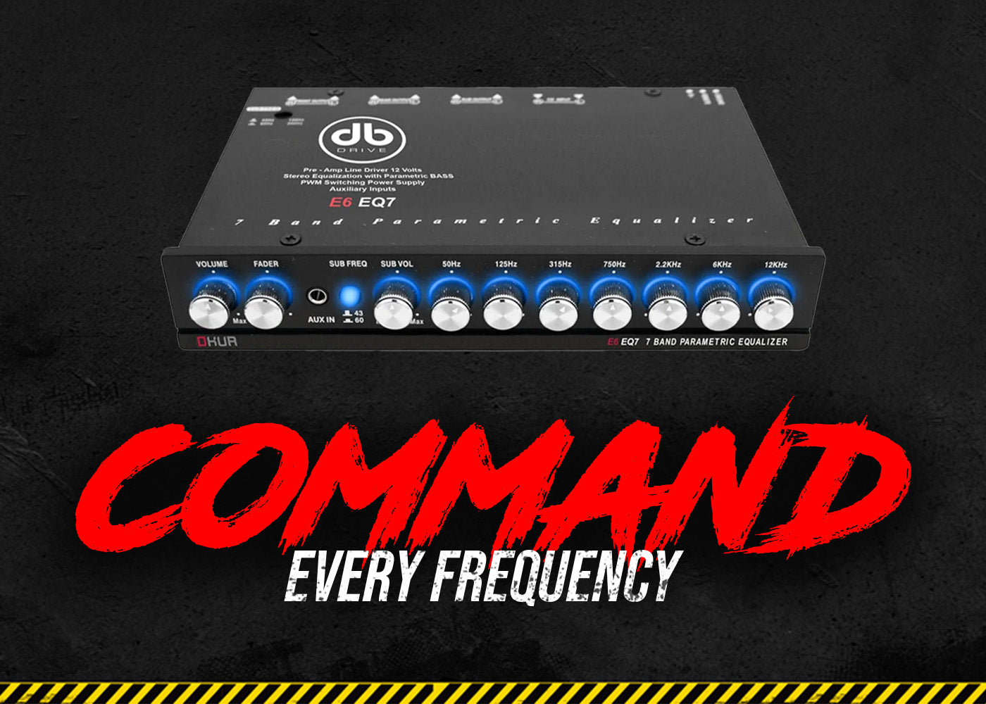 E6EQ7 : 7 Band Equalizer