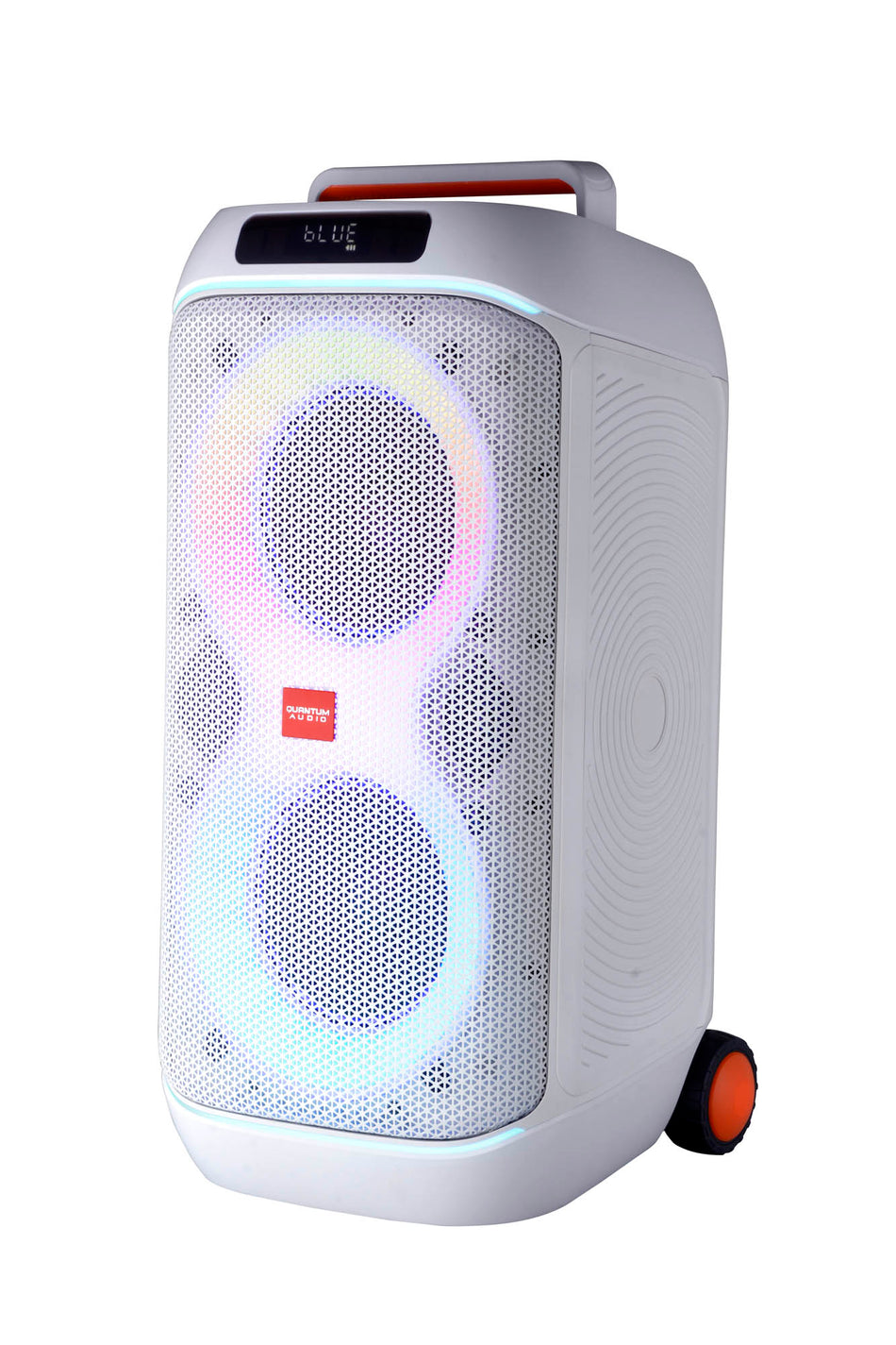 QDJ-LOUD2.6W : Loud-Professional Dual 6.5" Woofers with 400W of Pure Power in White