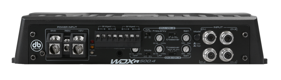 WDX-R500.4 : WDX Reference Class-D 4 Channel Amplifier
